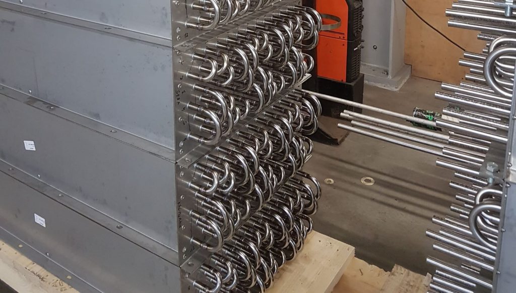 Fully stainless steel heat exchangers