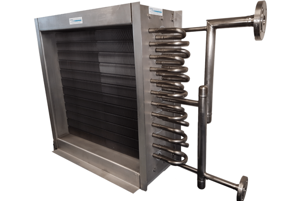 Glycol heat exchangers